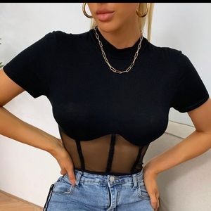 SheIn Mesh Top